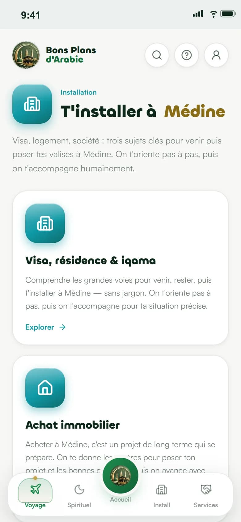 S'installer à Médine : visa et iqama, achat immobilier, location, société et banque
